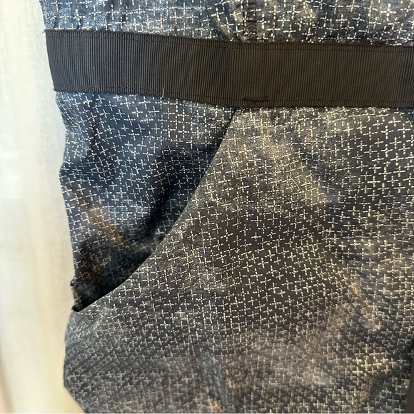 Lululemon Spring Fling Sashiko Cross Inkwell Ghost Goosedown Puffy Vest - Picture 7 of 15